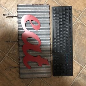 Farm house style decor “eat” saying